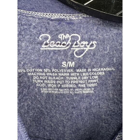 Urban Outfitters Beach Boys Graphic Pullover Sweatshirt Size Small / Medium Crew - Picture 7 of 7